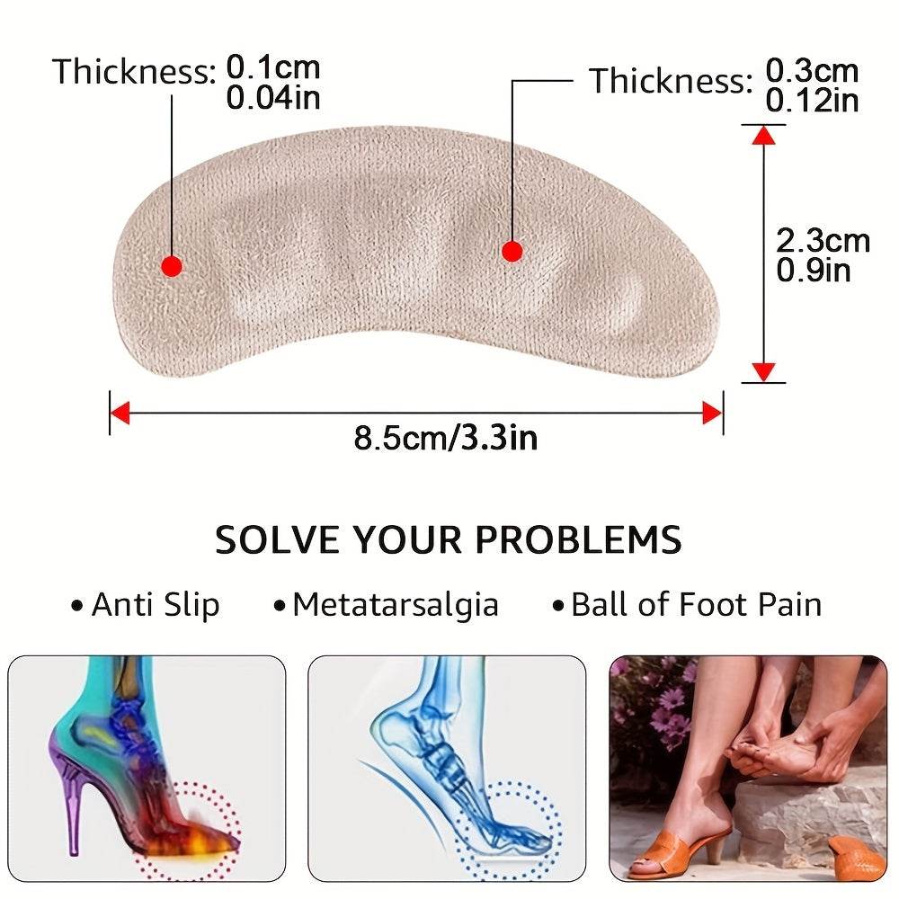 Pea Style Silicone Anti Slip Forefoot Pad