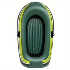 2 Person Inflatable Fishing Boat Set with Paddles, Inflator, Bracket