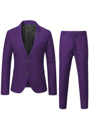 Formal 2 Pieces Set Men s Business Suit Set