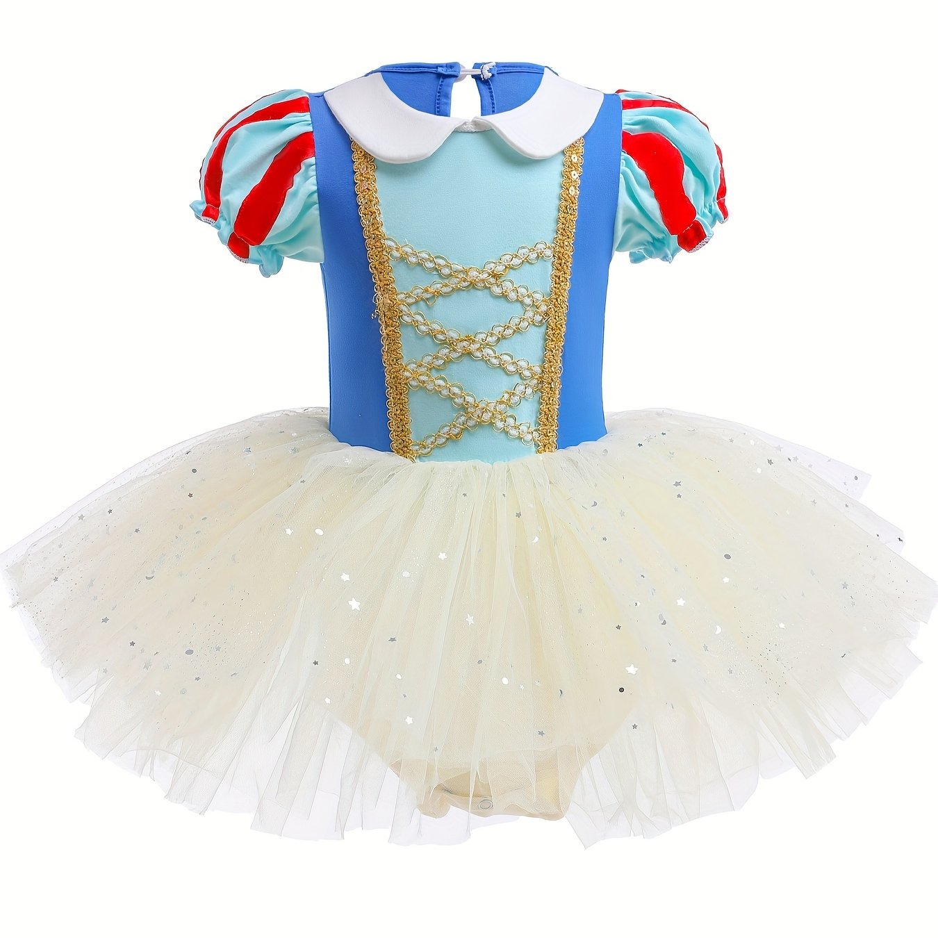 Princess Cosplay Ballet Leotard Splicing Dance Tutu Dress