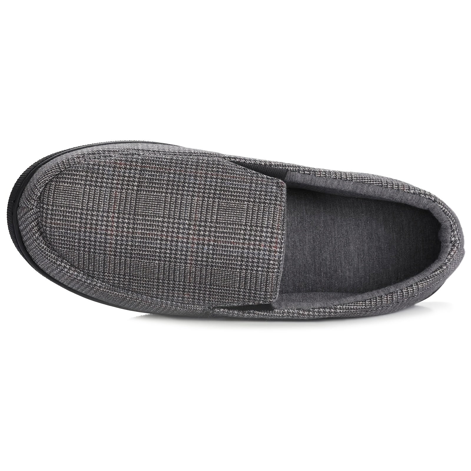 Men's Lightweight Memory Foam House Slipper Cozy Closed Back Indoor Outdoor