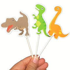 35 Dinosaur Cupcake Toppers Cake Toppers For Birthday Party