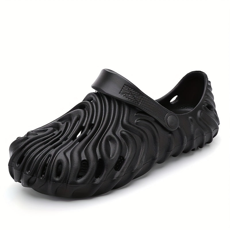 Men's Closed Toe Slip-on Clogs Soft Sole Sandals