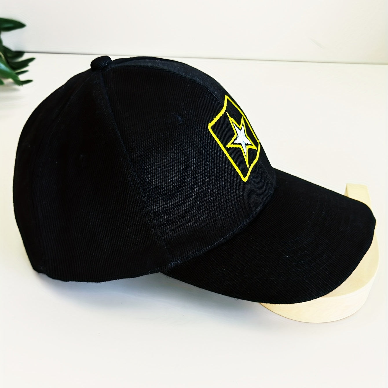Pentagram Embroidery Baseball Cap Unisex Casual Dad Hats