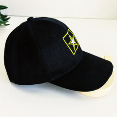 Pentagram Embroidery Baseball Cap Unisex Casual Dad Hats