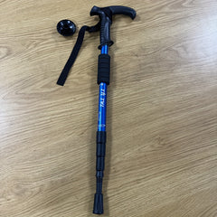 4 Section Portable Outdoor Folding Trekking Pole Walking Hiking Stick