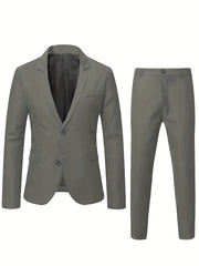 Formal 2 Pieces Set Men s Business Suit Set
