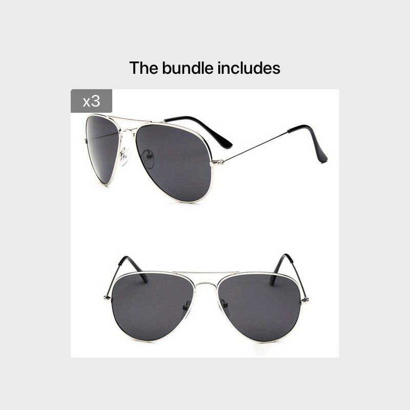 Classic Golden Vintage Pilot Men's Sunglasses