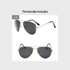 Classic Golden Vintage Pilot Men's Sunglasses
