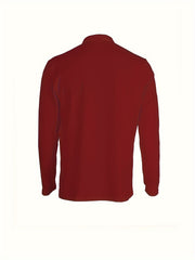 Men's Long Sleeve Golf Shirt Quick Dry Moisture Wicking Outdoor Clothing