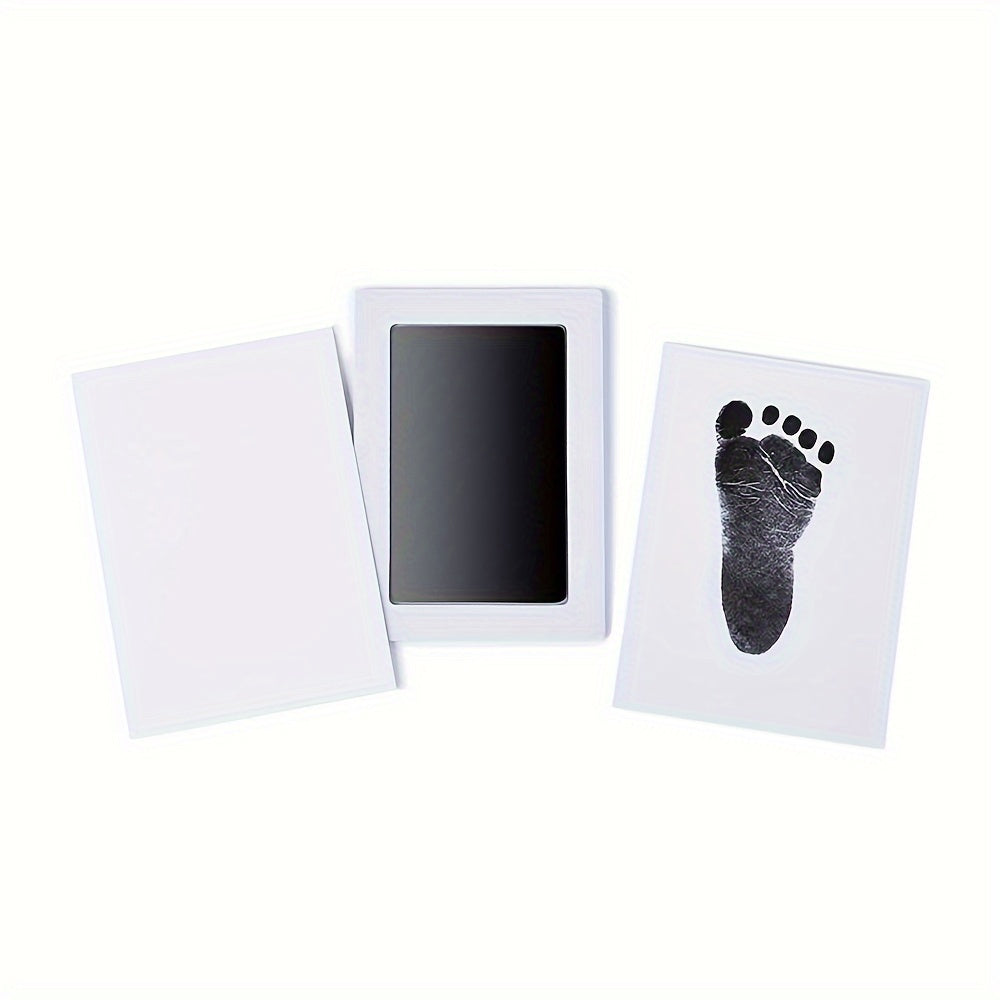 Baby Footprint Table Baby Souvenir Handprints Printing Mud