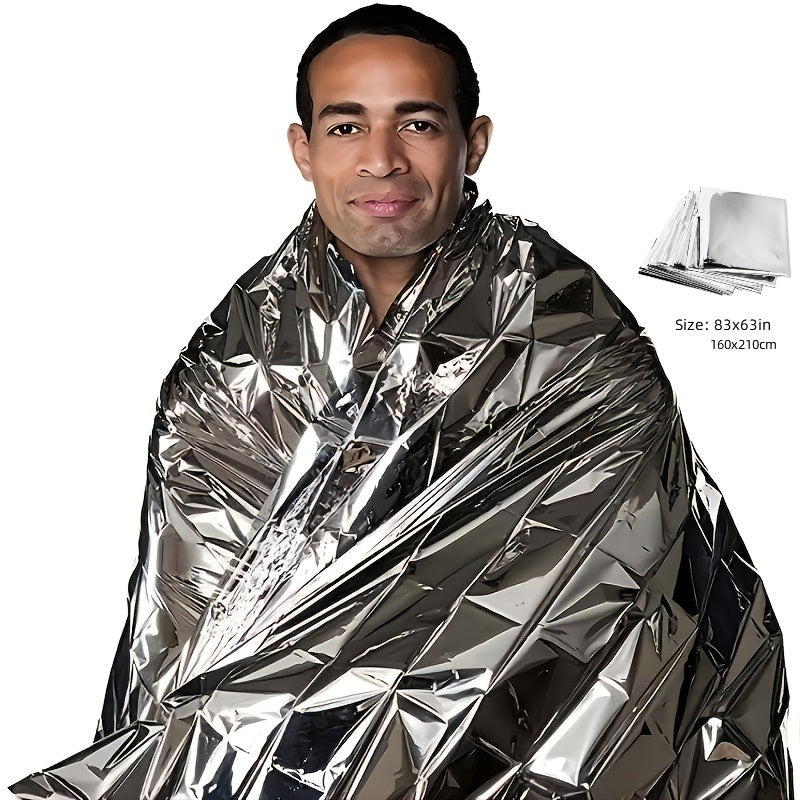 Emergency Blanket for Earthquake & Survival - Keep Warm & Dry Outdoors