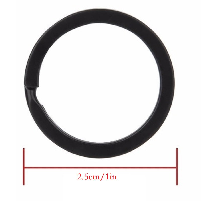 10pcs Iron Key Rings Round Key Rings For Keychains DIY Keyrings Key Organizer