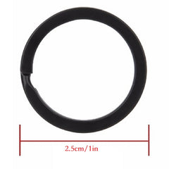 10pcs Iron Key Rings Round Key Rings For Keychains DIY Keyrings Key Organizer