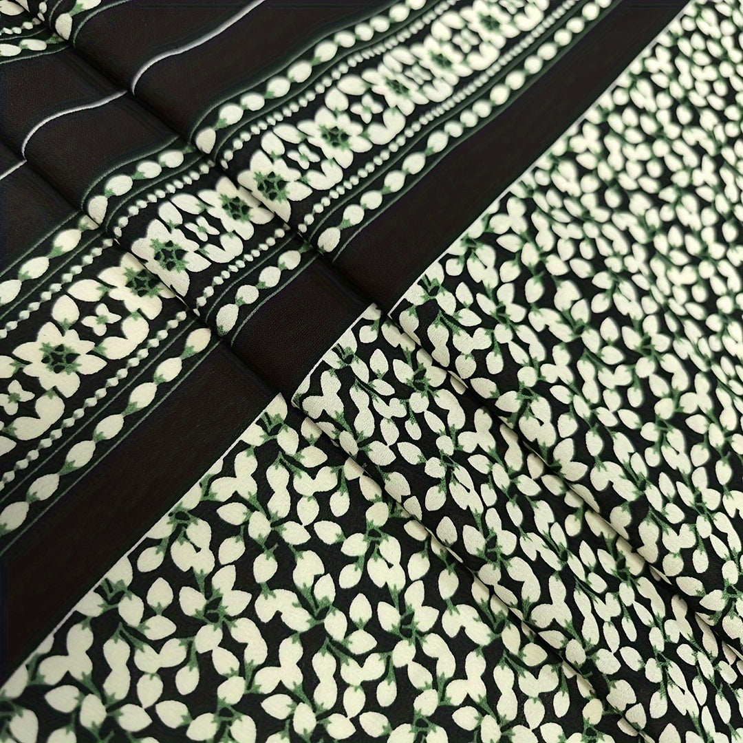 1yd Comfortable Breathable Chiffon Fabric DIY Clothes Pants Dress Fabric