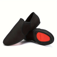 Women's Fabric Closed Toe Dance Shoes Comfortable Non slip Jazz Dancing