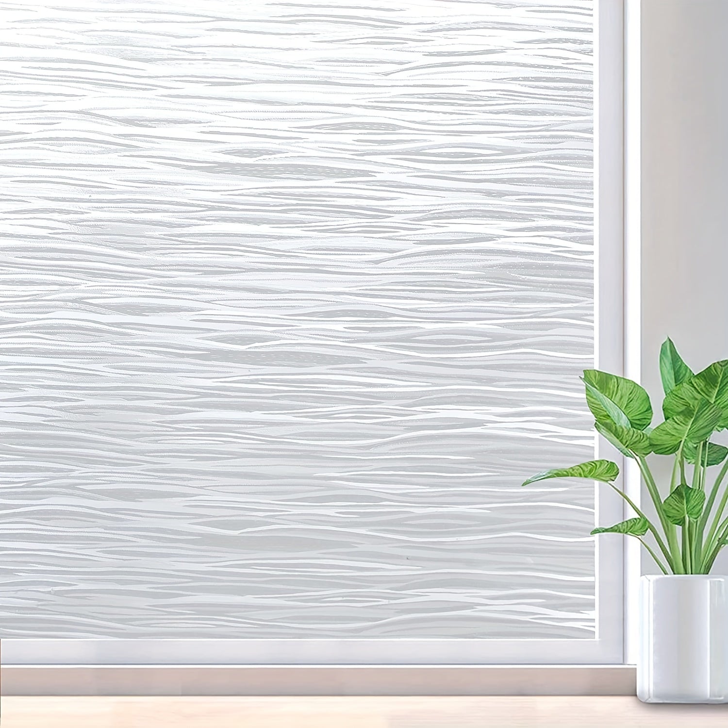 Decorative Stained Glass Window Film for Home - Privacy Frosted Tinting Film