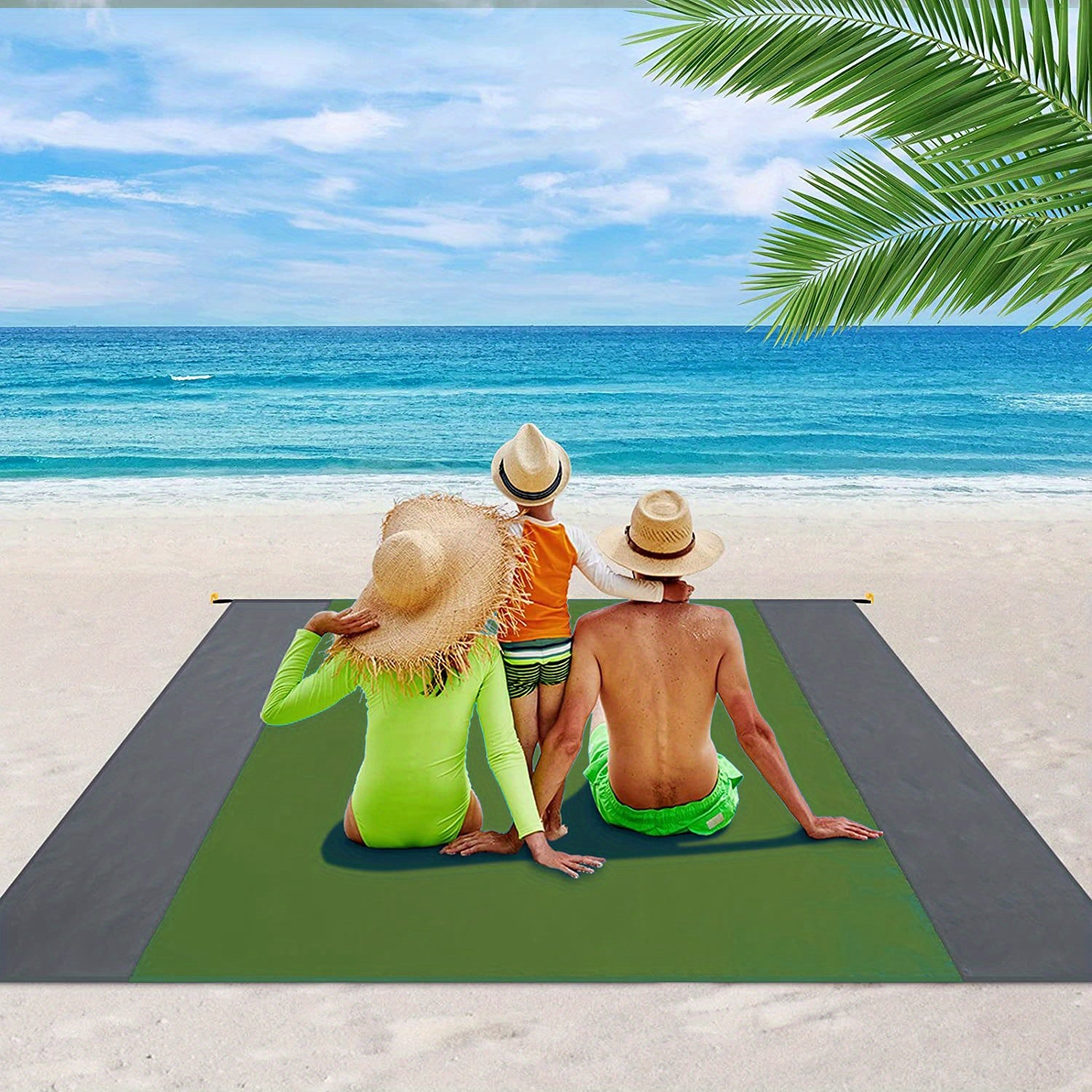 Waterproof Beach Mat Quick Drying Blanket For Outdoor Camping