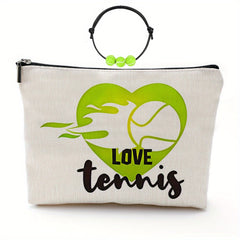 Tennis Makeup Bag & Bracelet Gift Set