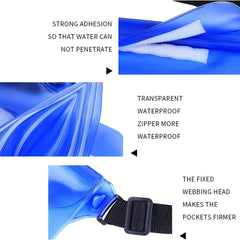 Waterproof Waist Pouch with Waist Strap for Outdoor Activities