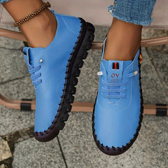 Women's Lightweight Lace up Running Shoes Non slip Sporty Outdoor Sneakers
