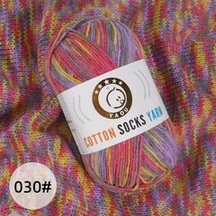 Gradient Soft Milk Fiber Yarn DIY Knitting Sweater Scarf