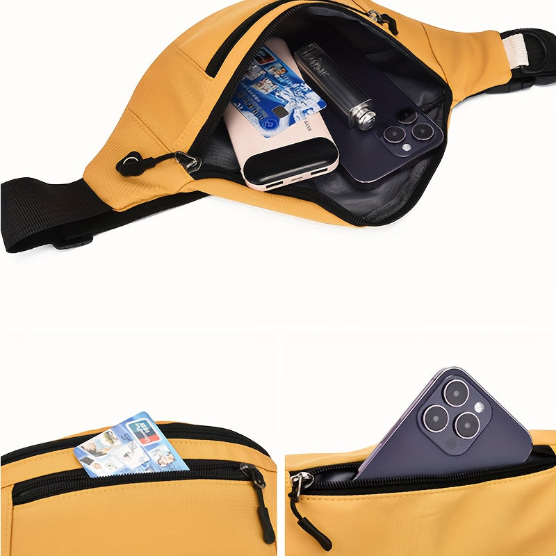 Casual Fanny Pack Waist Bag Portable Small Crossbody Bag Phone Holder