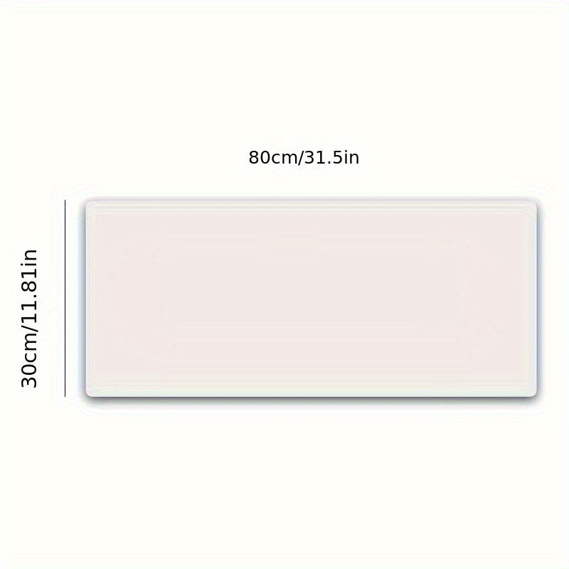 Waterproof Non-Slip Office Desk Mat - 30x80.01cm