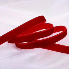 5 Yards Velvet Ribbon Lace Craft Ribbon For Christmas Decoration