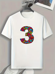 Men's Graphic T shirt Casual Comfy Tees For Summer Mens Clothing