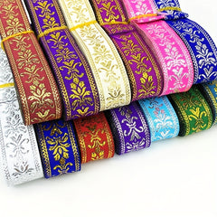 Vintage Ethnic Embroidery Ribbon Boho Lace Trim DIY Sewing Accessories