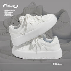 HUANQIU Women's Lace-up Lightweight Sports Sneakers