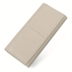 HUMERPAUL Vintage Leather RFID Wallet Classic Bi Fold Large Capacity