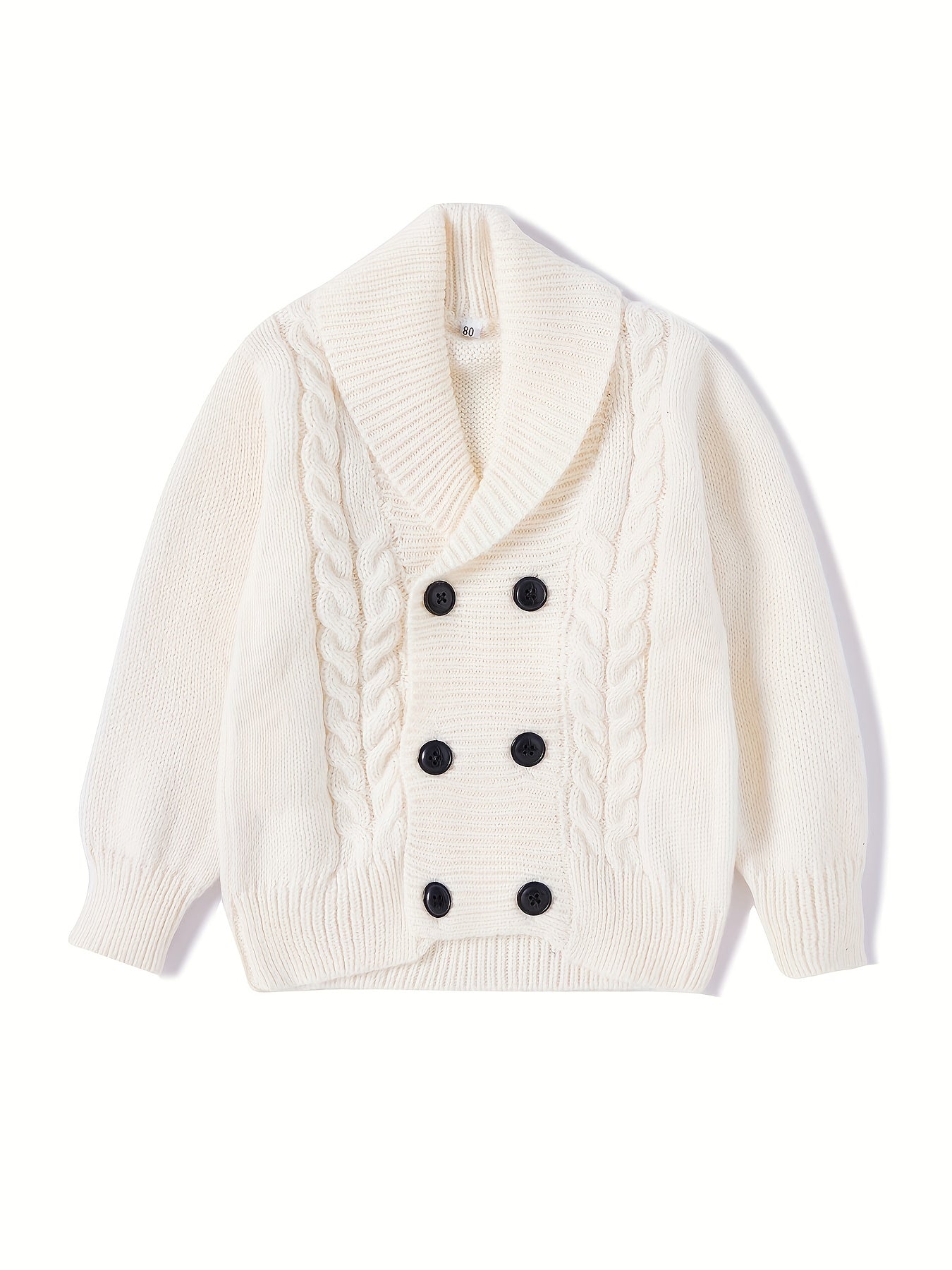 Boys Casual Knitted Sweater Cardigan Jacket for Winter