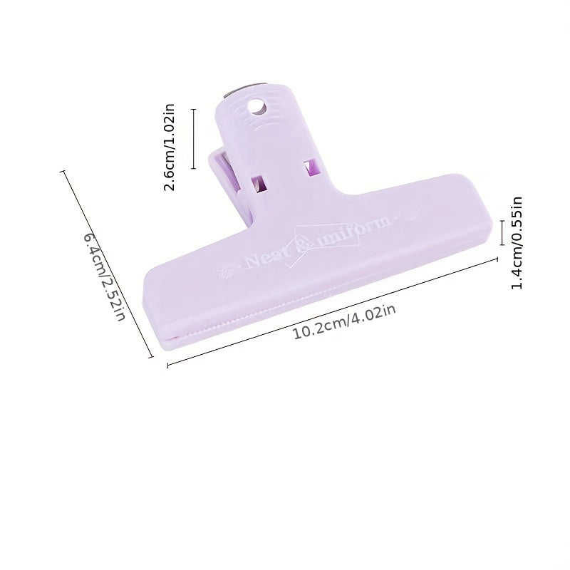 1pc Anti-slip Magnetic Clip Student File Bill Clip