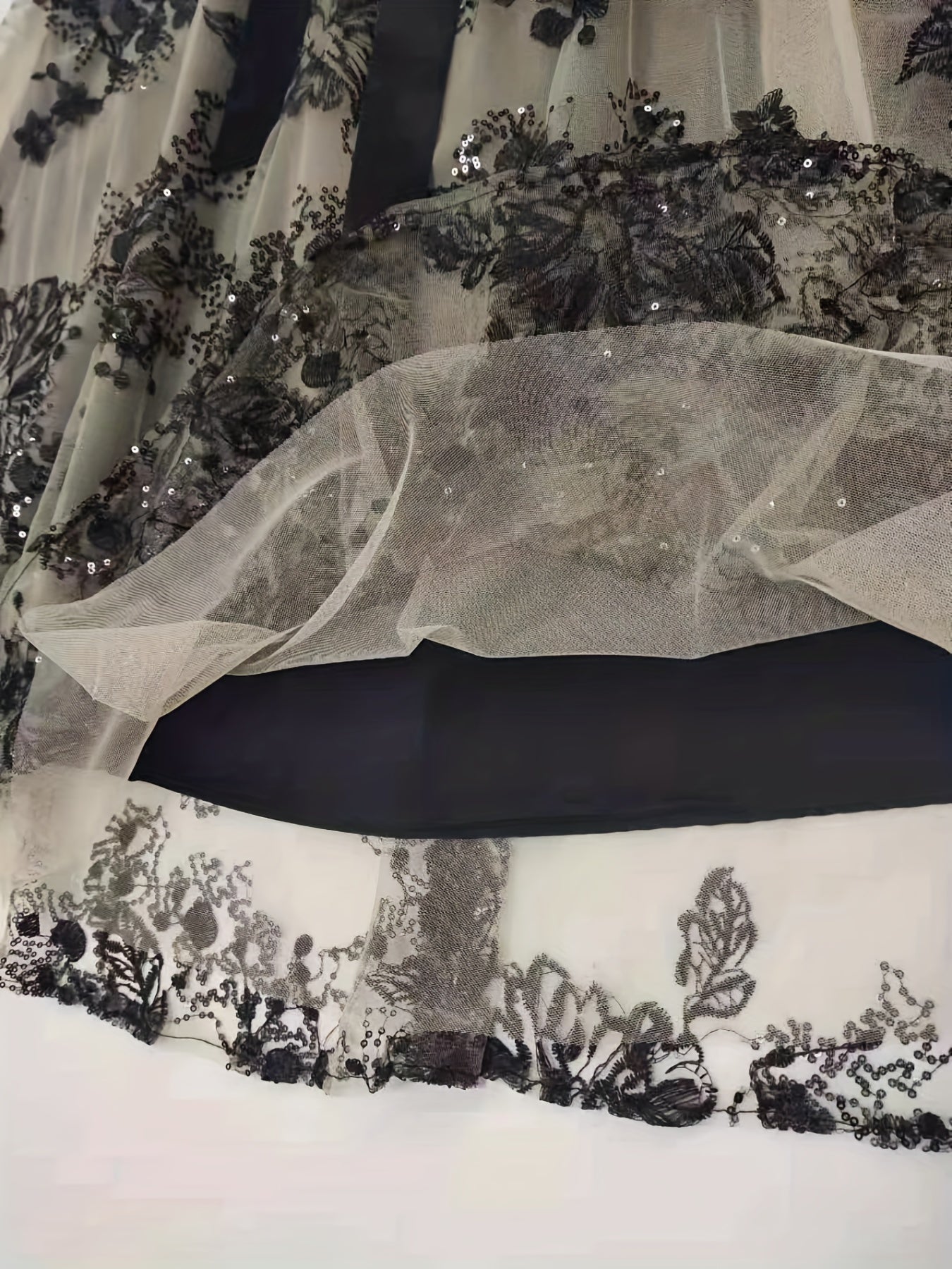 Mesh Knotted A Line Skirts for Women