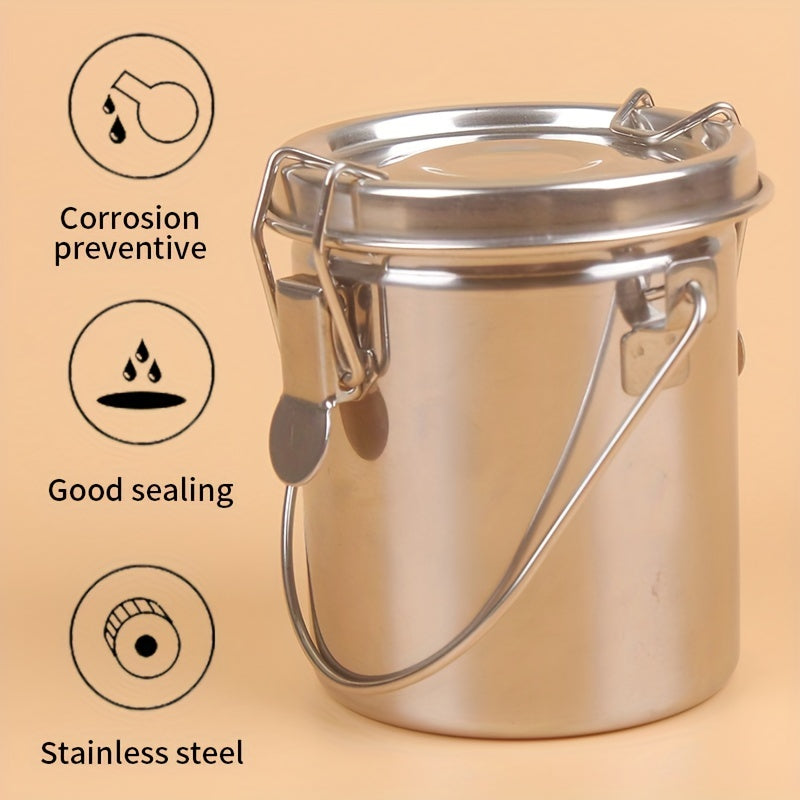 Paint Brush Washer Portable Leak Proof Brush Cleaner Stainless Steel