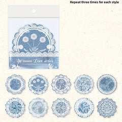30pcs Vintage Journal DIY Material Paper Pack - Afternoon Lace Series