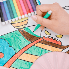 Bright Watercolor Pen Set for Painting & Highlighting