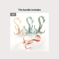 4pcs Multipurpose Hook Set for Clothing Stores