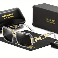 RoyalHot Square Frame Outdoor Sunglasses for Fishing