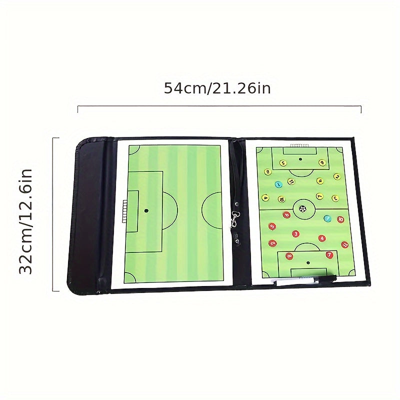 Magnetic Soccer Coaching Board with Markers Pen