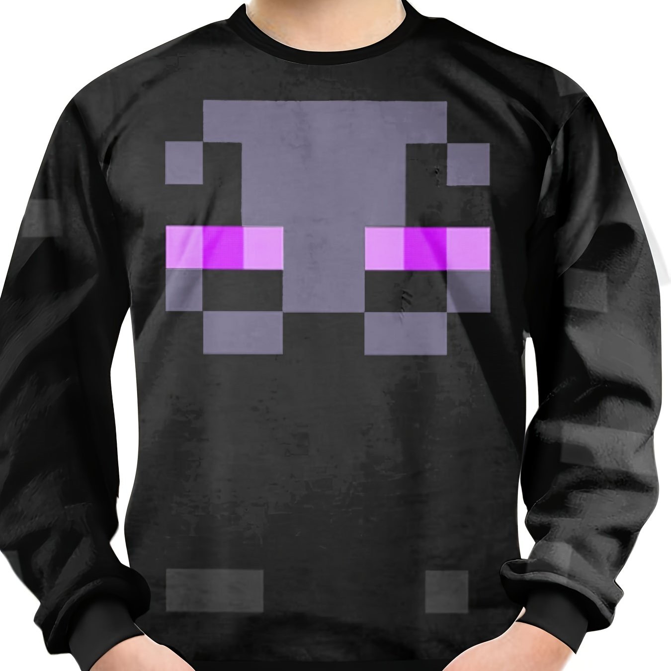 Teens Pop Game 3D Print Sweatshirt Kids Casual Pullover Street Wear Clothes
