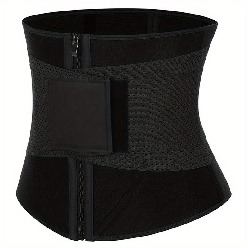 Zipper Waist Trainer Tummy Control Slimming Belt