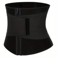 Zipper Waist Trainer Tummy Control Slimming Belt