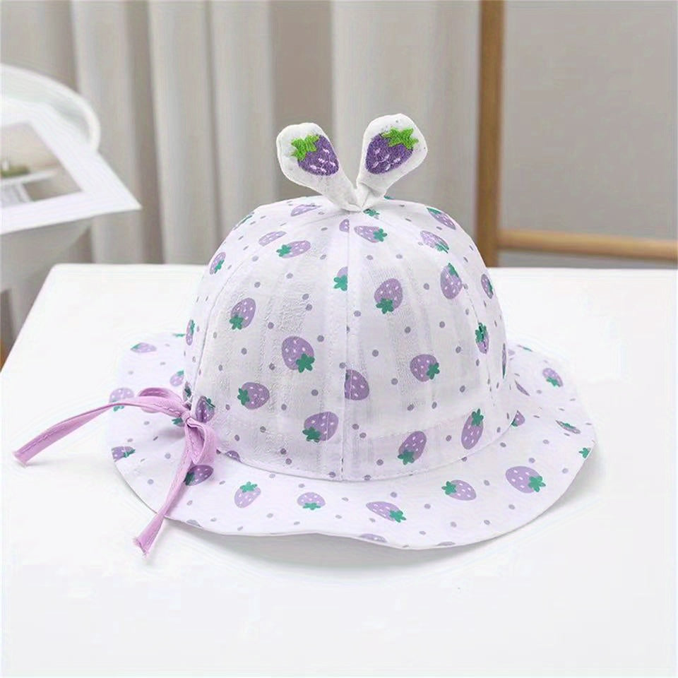 Fruit Bucket Hat for Baby Sun Protection 6 24 Months