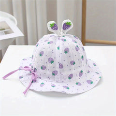 Fruit Bucket Hat for Baby Sun Protection 6 24 Months