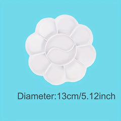 Plastic Paint Palette for Kids and Students - School Art Supplies