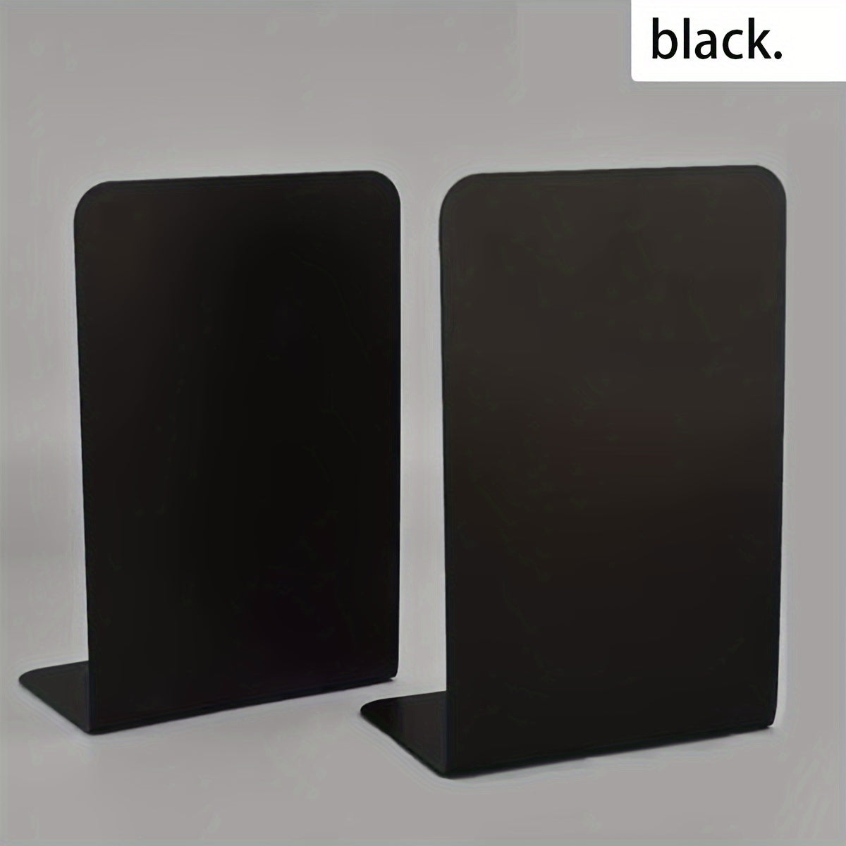 Metal Bookshelf Desktop Storage Rack L-shaped