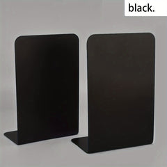Metal Bookshelf Desktop Storage Rack L-shaped
